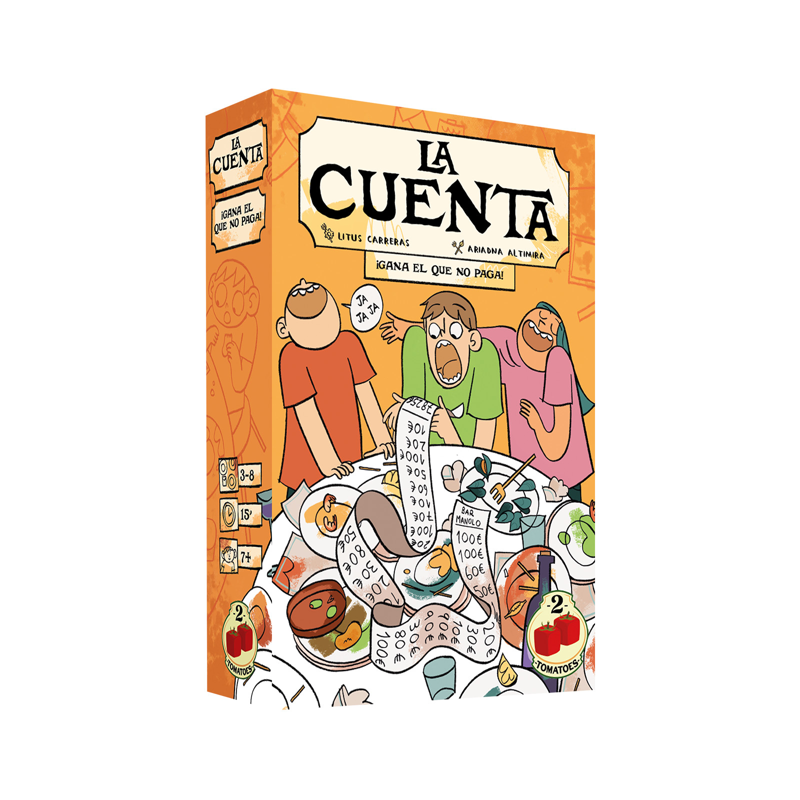 La Cuenta 2 Tomatoes Games Card Game Party Game Family Game Laying Game