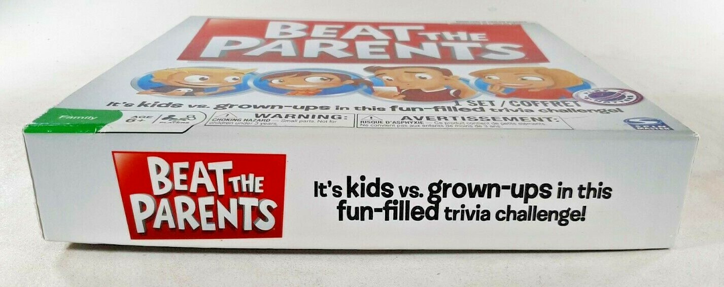 Beat The Parents It’s kids vs. grown-ups trivia challenge! by Spinmaster
