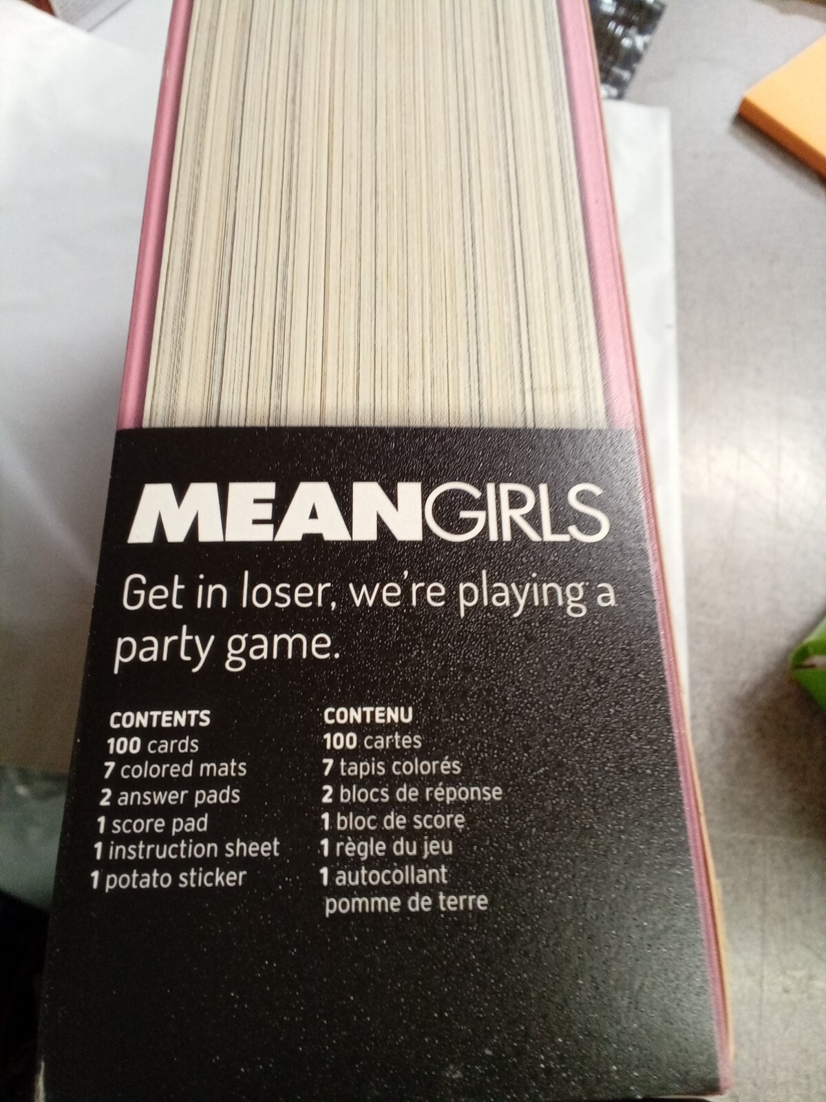 Brand New! MEAN GIRLS Burn Book A Party Game BRAND NEW Board Game TIKTOK
