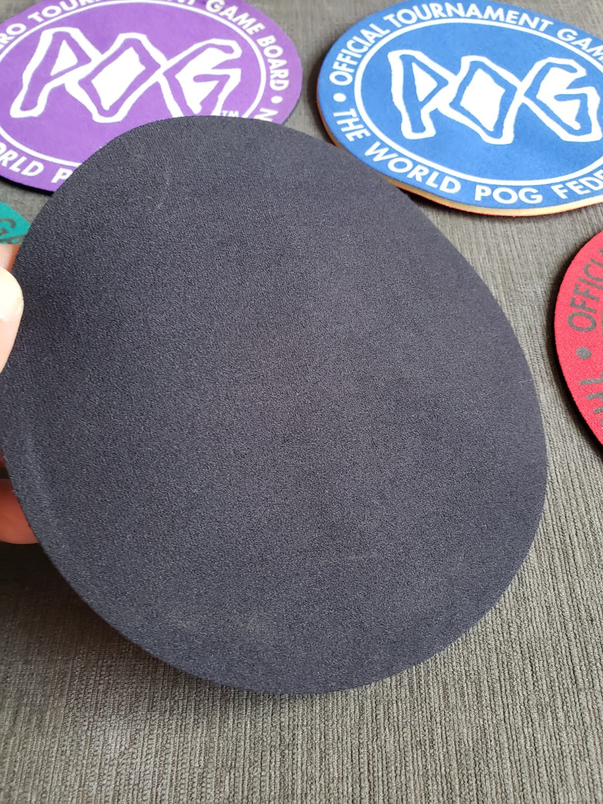 Set Of 5 VINTAGE ’95 THE WORLD POG FEDERATION OFFICIAL TOURNAMENT GAME BOARD PAD