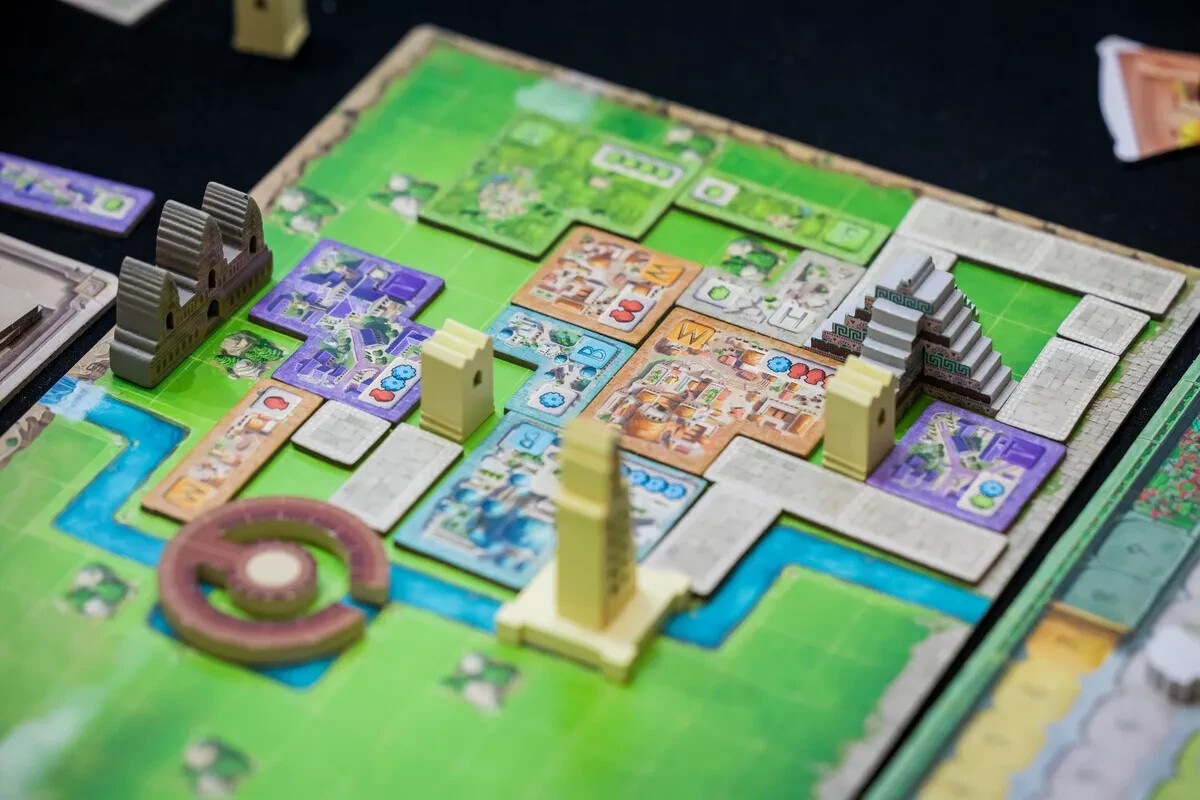 🏛️🗿 NIS – WORLD WONDERS Board Game – Build your own Ancient City 🗿🏛️