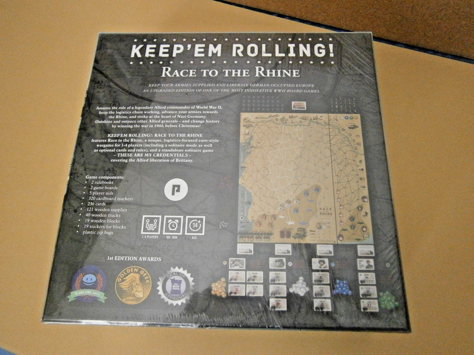 Phalanx Keep ‘Em Rolling Race to the Rhine shrinkwrapped