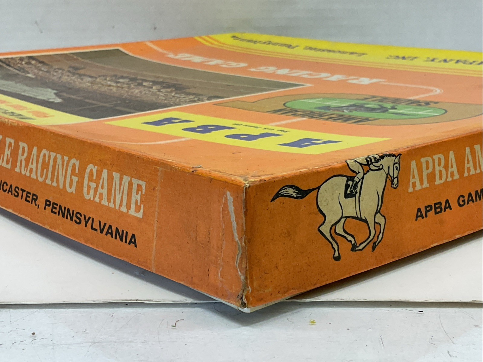 Vintage Apba American Saddle Horse Racing Board Game 1979 Complete