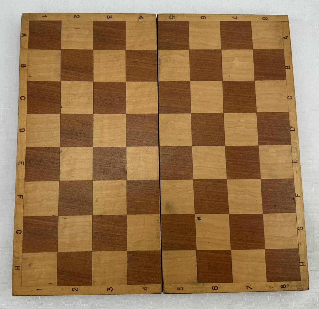 Vintage Chinese Chess Set Wood Pieces Great Condition FREE SHIPPING