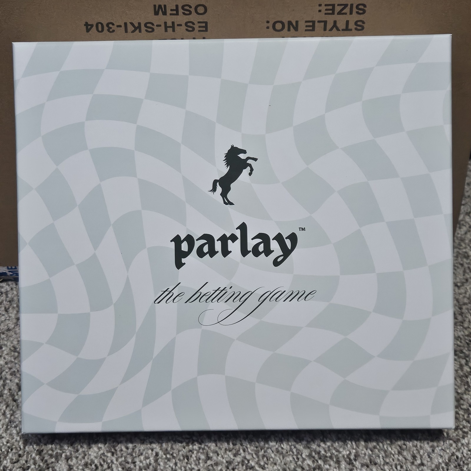 Parlay The Betting Game New Sealed Strategic Board Open Box Kickstarter PSE2511