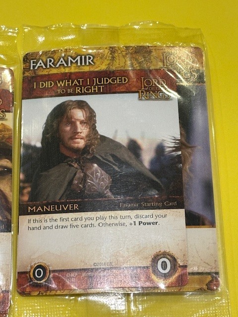 LOTR Lord of the Rings Cryptozoic deck building game 3 promo cards Arwen Theoden