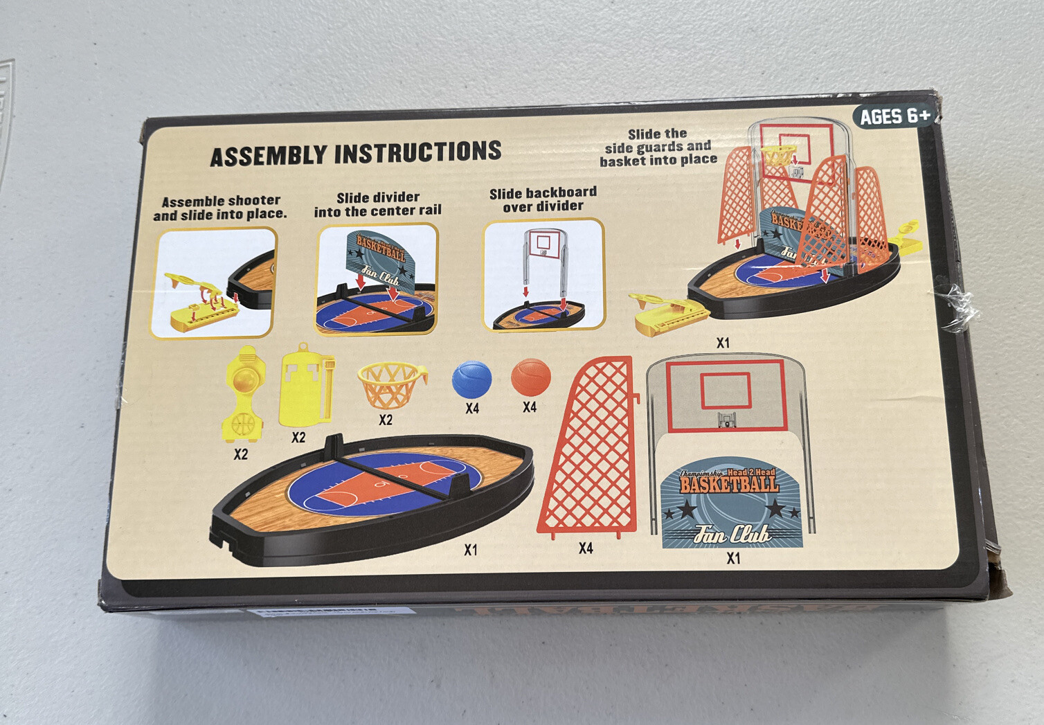 Championship Head 2 Head Basketball Tabletop Game-Play Everywhere 2 Player Open
