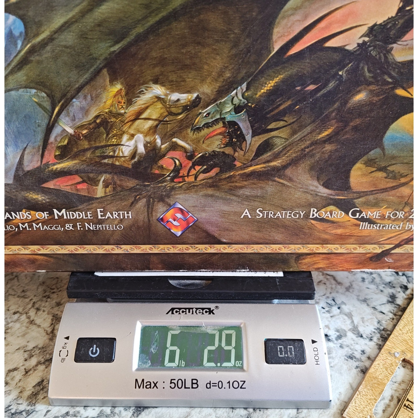 LOR Fantasy Flight War of the Ring Board Game Lord of the Rings 1st Ed Strategy