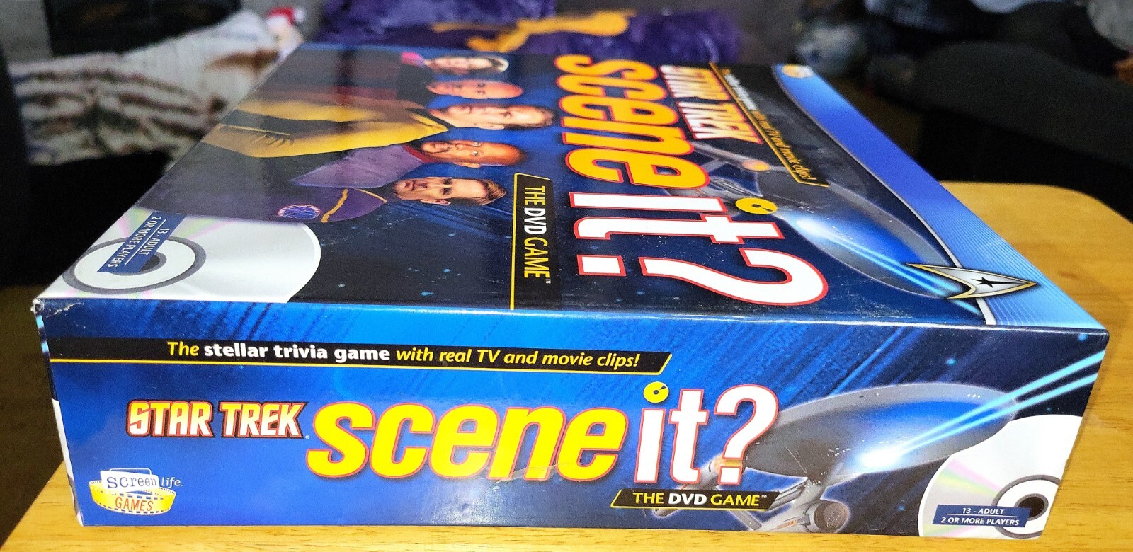Star Trek Scene It Trivia DVD Game Screenlife Games 2009 NEW/SEALED MOVIE/TV
