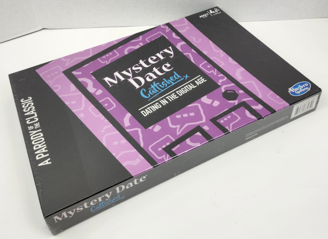Mystery Date CatFished Board Game Dating In The Digital Age Hasbro New Sealed
