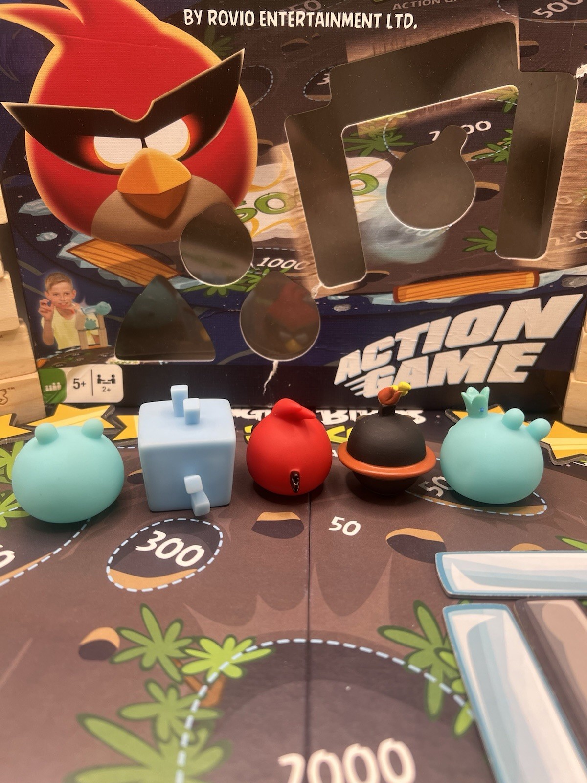 Tactic Angry Birds Space Action Game RARE FULLY COMPLETE