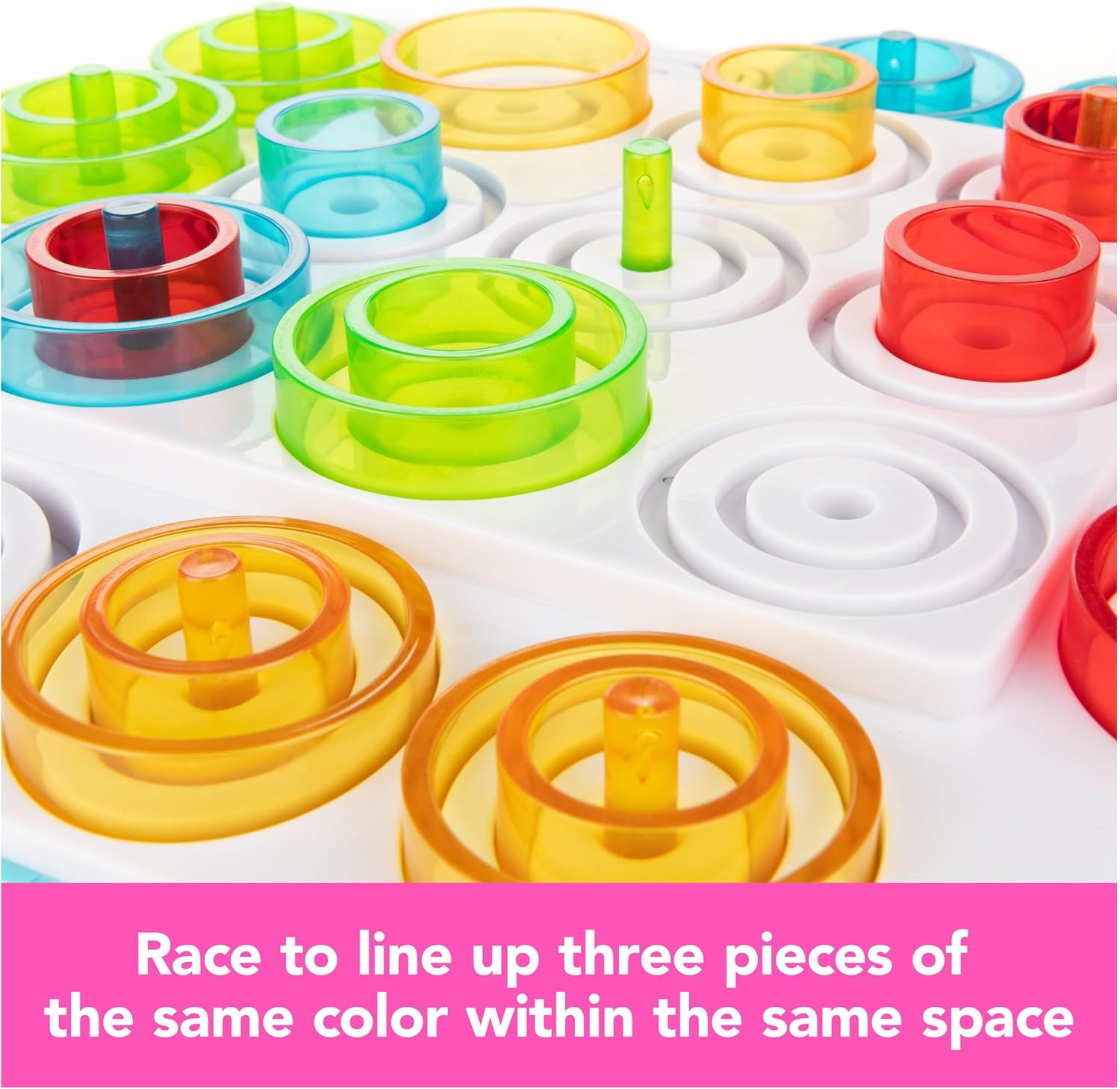 Spin Master Games, Otrio Strategy-Based Board Game, Classic Game, Advanced Tic T