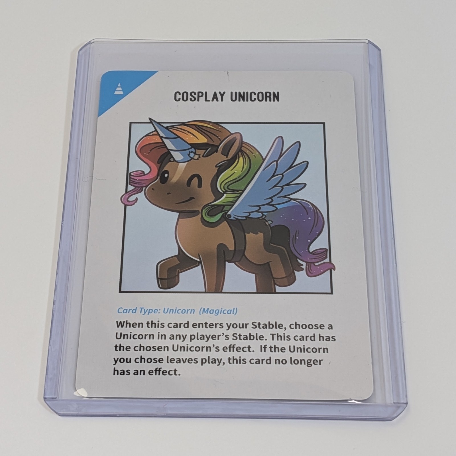 Unstable Unicorns Cosplay Unicorn Convention Exclusive Promo Card First Print