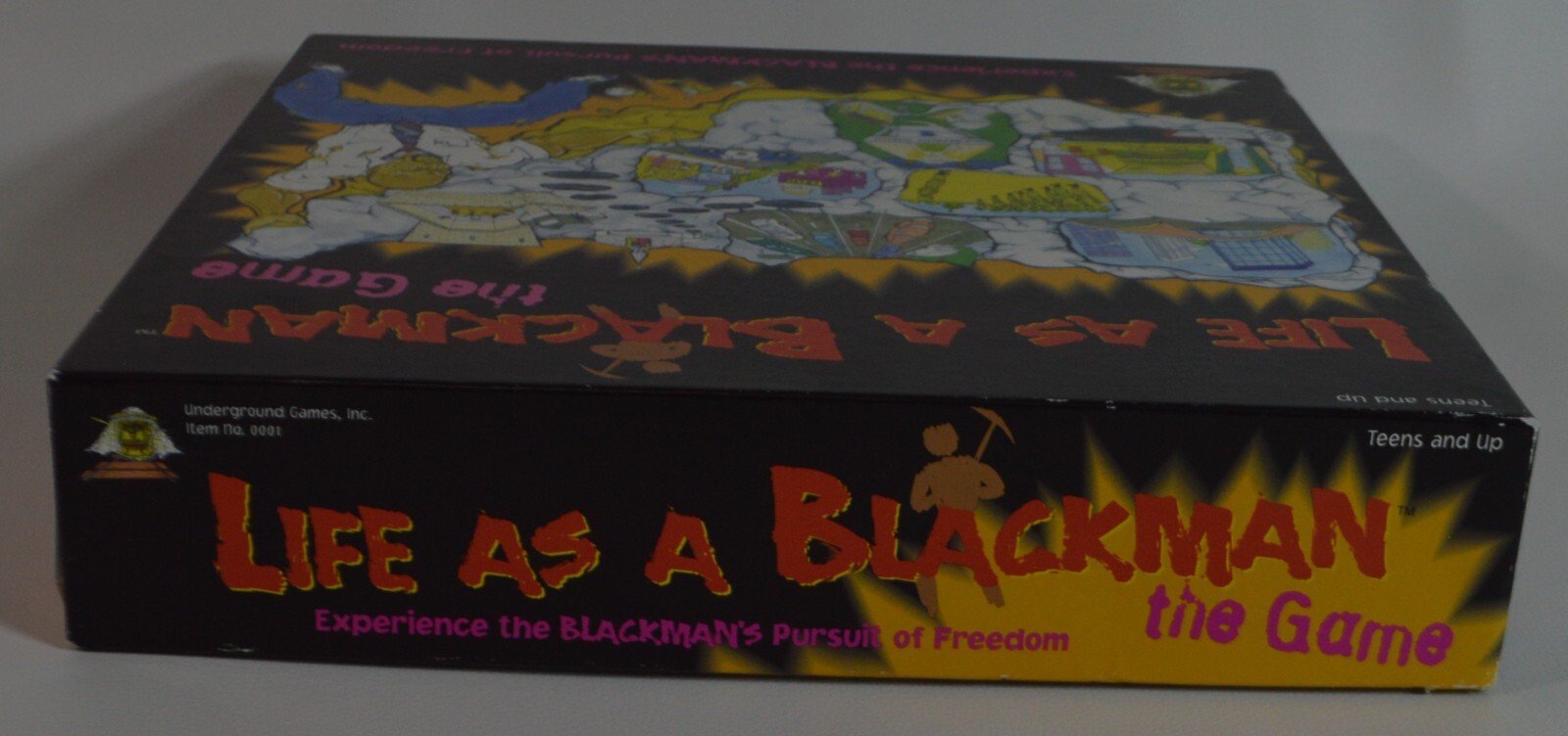 Vintage 1999 Board Game Life As A Blackman Autographed Chuck Sawyer RARE HTF