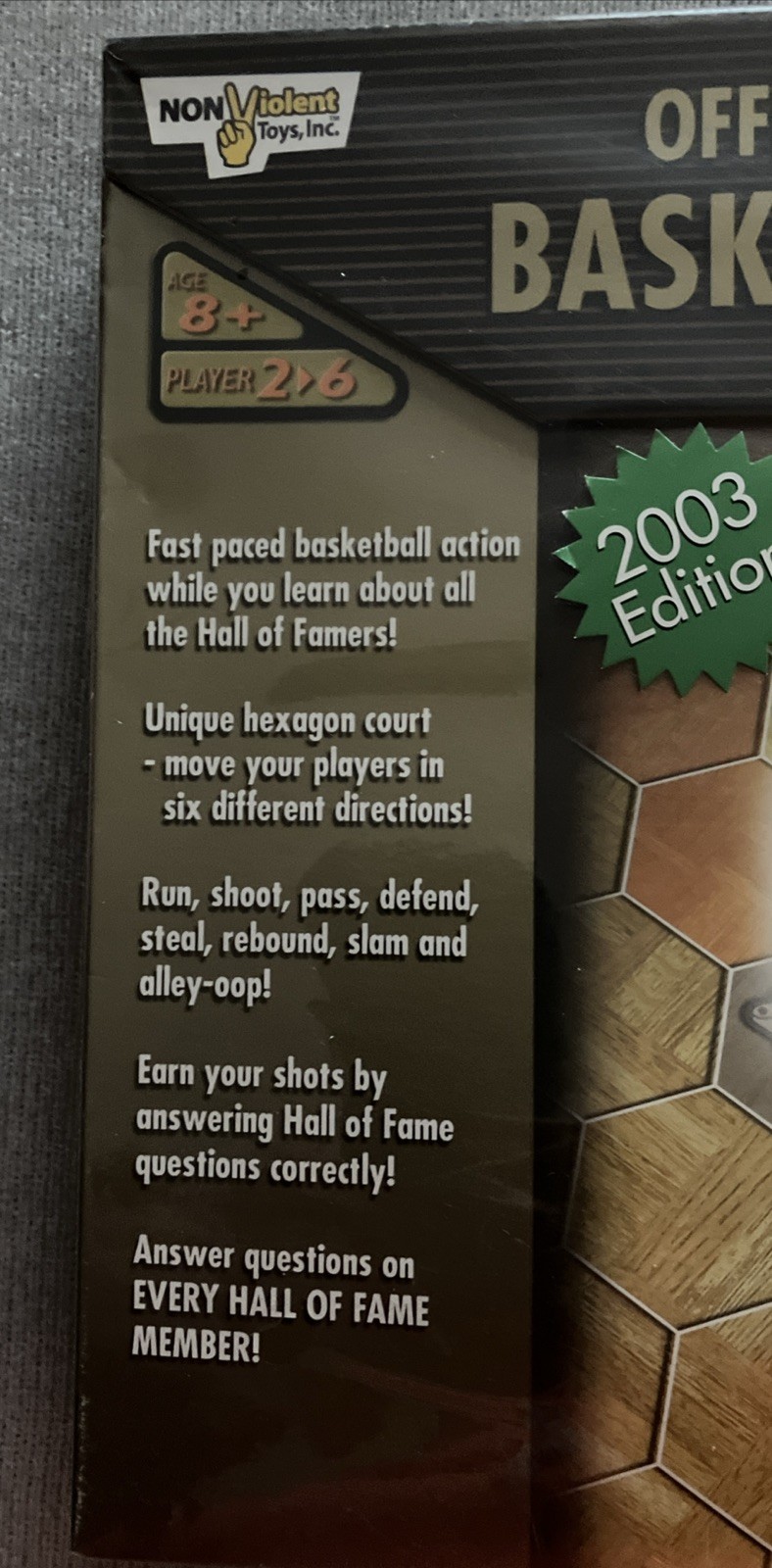 Basketball Hall Of Fame Game Officially Licensed 2003 Edition Sealed