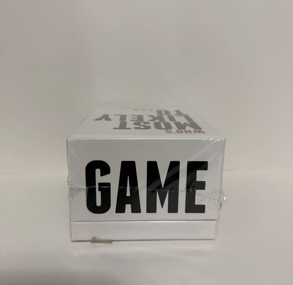 Whos Most Likely to…A Party Game  New in Sealed Box Kinda Clean Family Edition