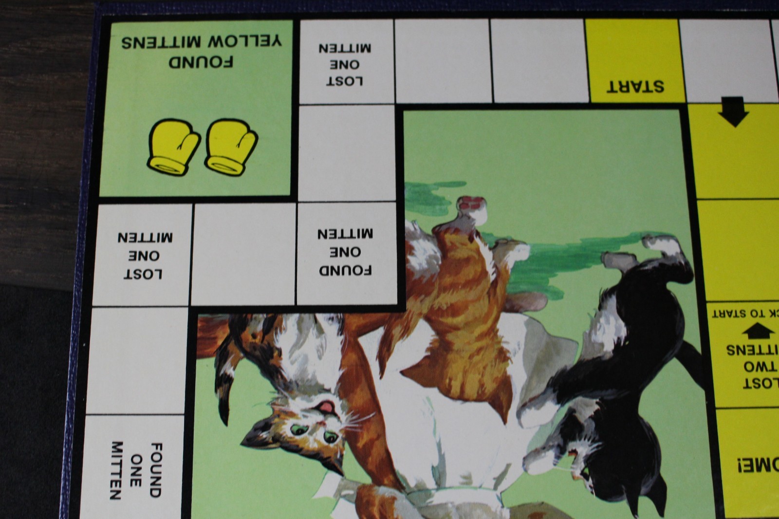 Vintage Board Game – Three Little Kittens Game – Complete – Cadaco – Ages 4-10
