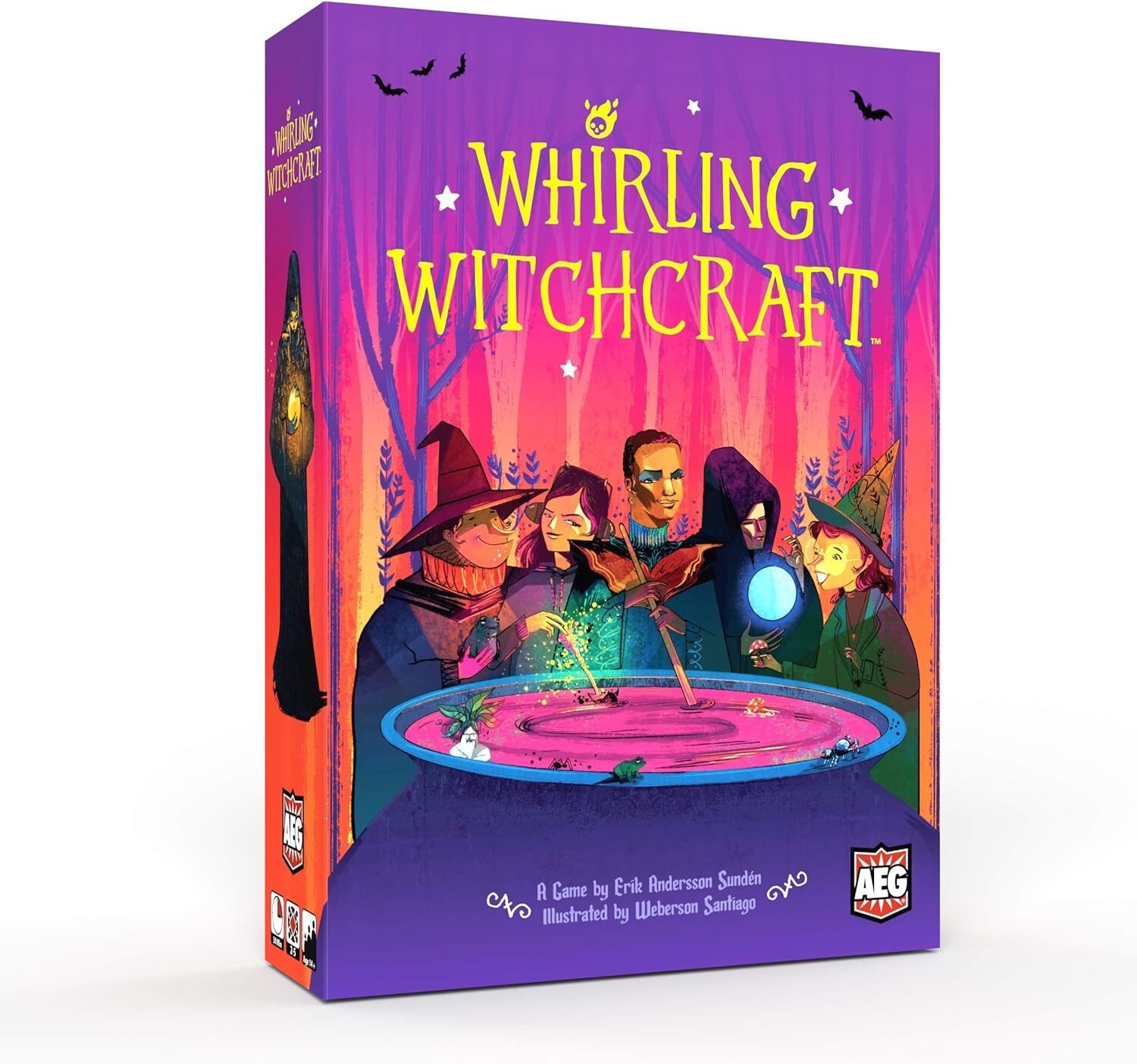 NEW SEALED – Whirling Witchcraft AEG Board Game