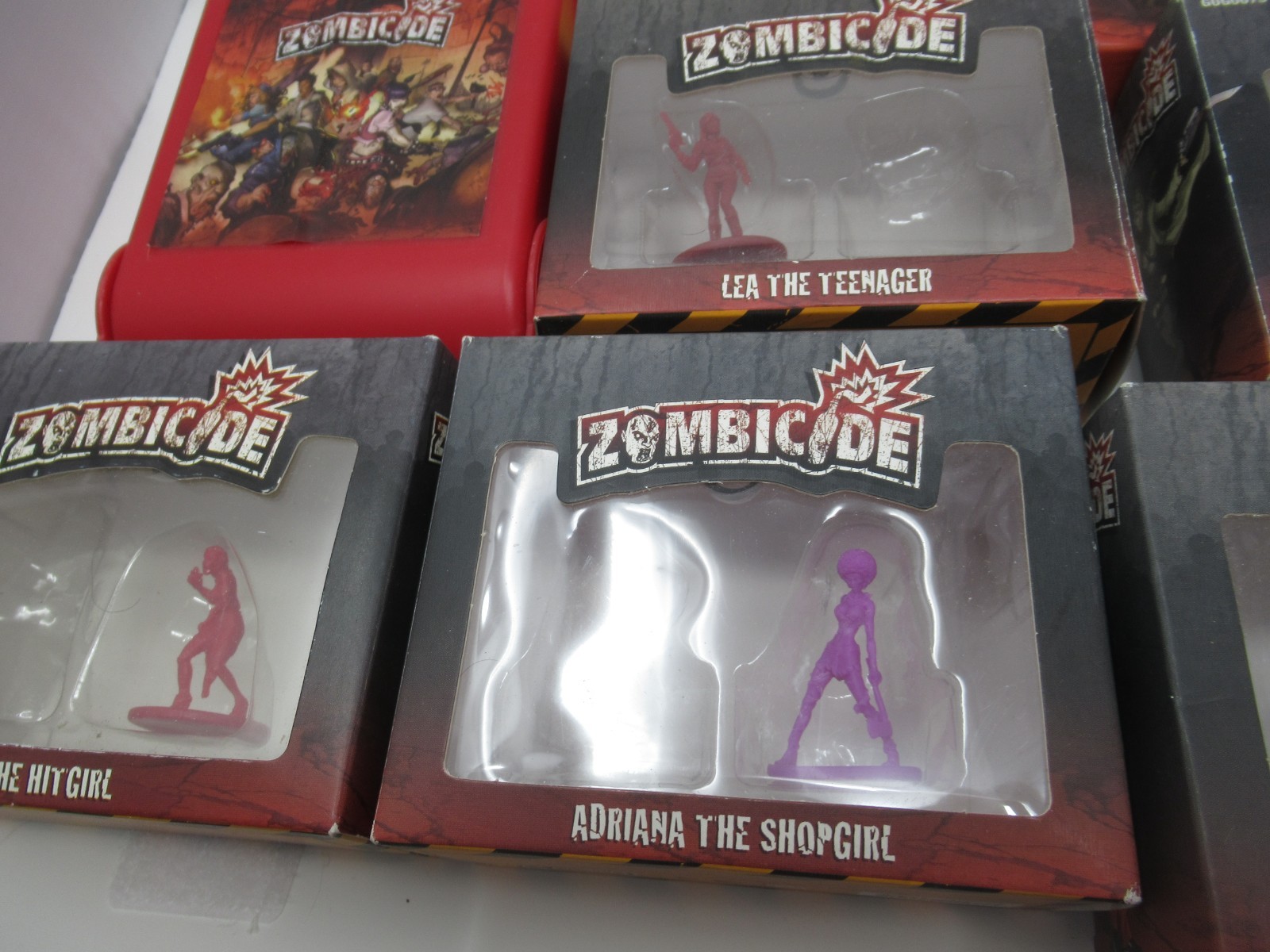 Zombicide Huge Lot of Incomplete Sets Lots of Miniatures Cards Bundle Collection