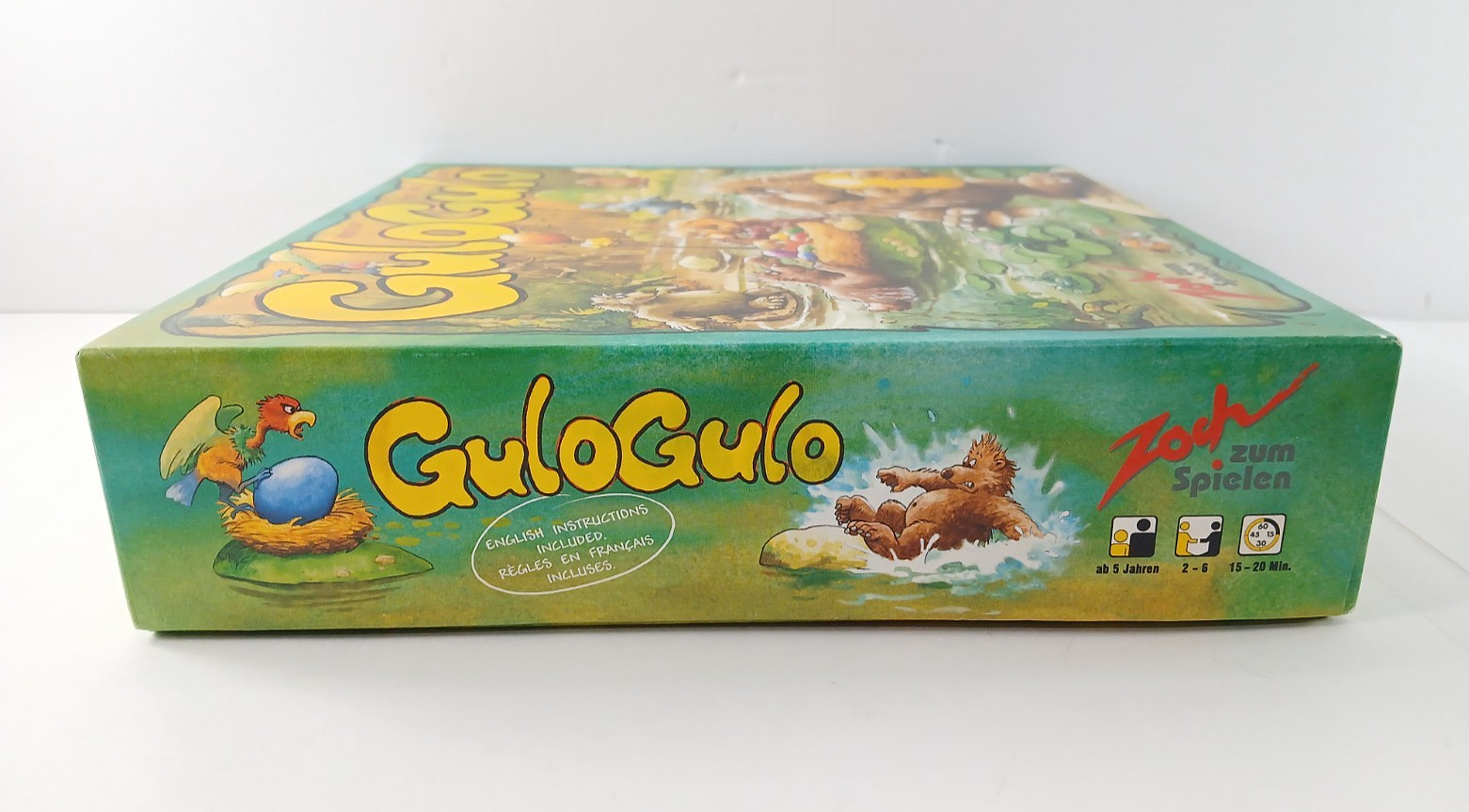 2003 GULO GULO Hungry Wolverine Family Board Game By Zoch COMPLETE Excellent!