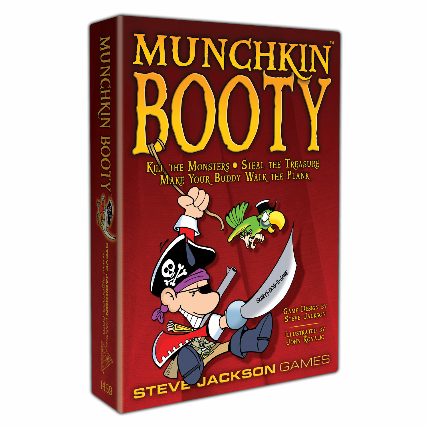 Munchkin Booty Revised Card Game Steve Jackson Games SJG 1459 Stand Alone