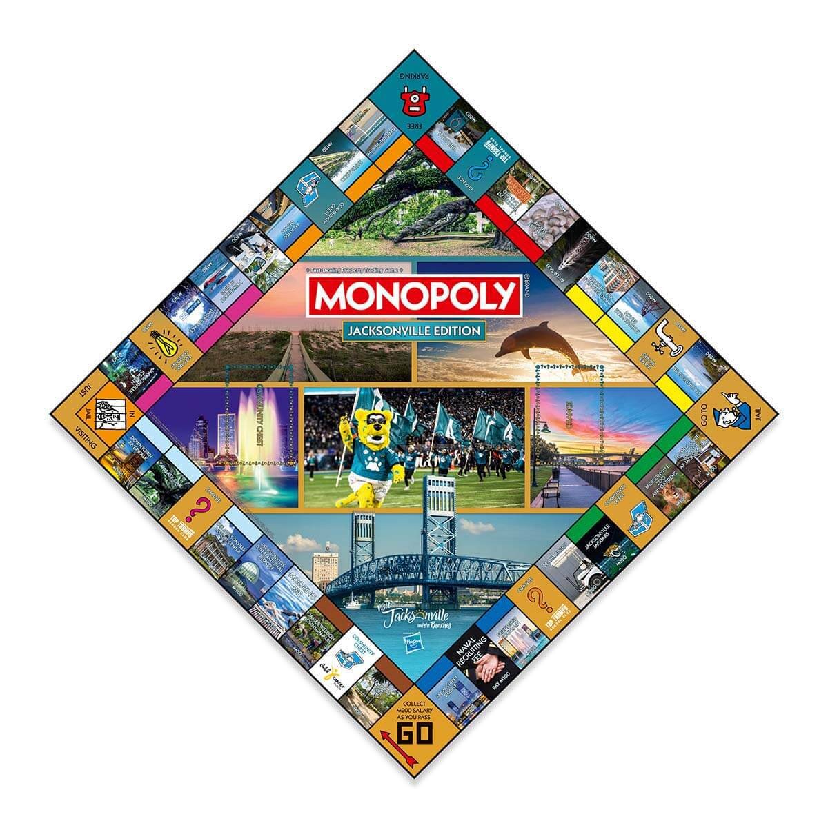 Jacksonville, FL Monopoly Board Game – New & Sealed