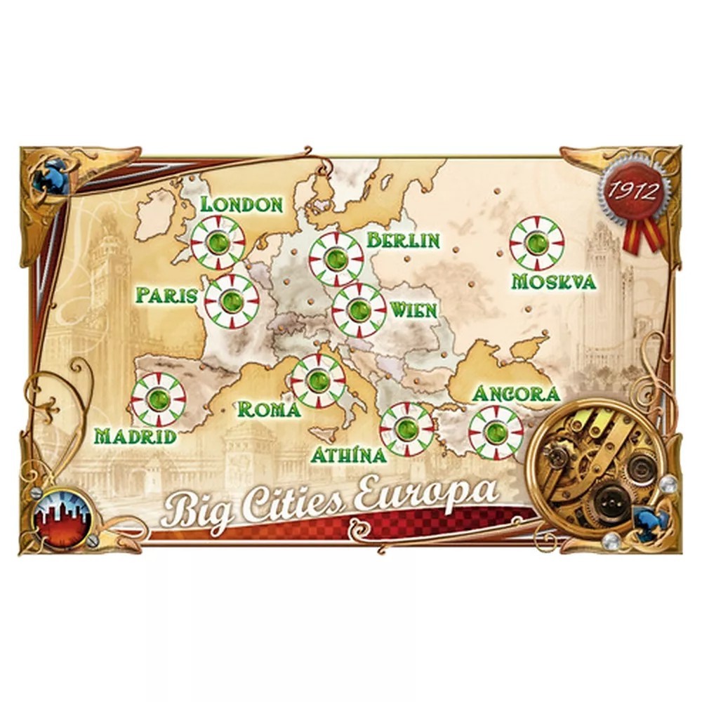Asmodee Ticket to Ride Europa 1912 Board Game Expansion 2-5 Players