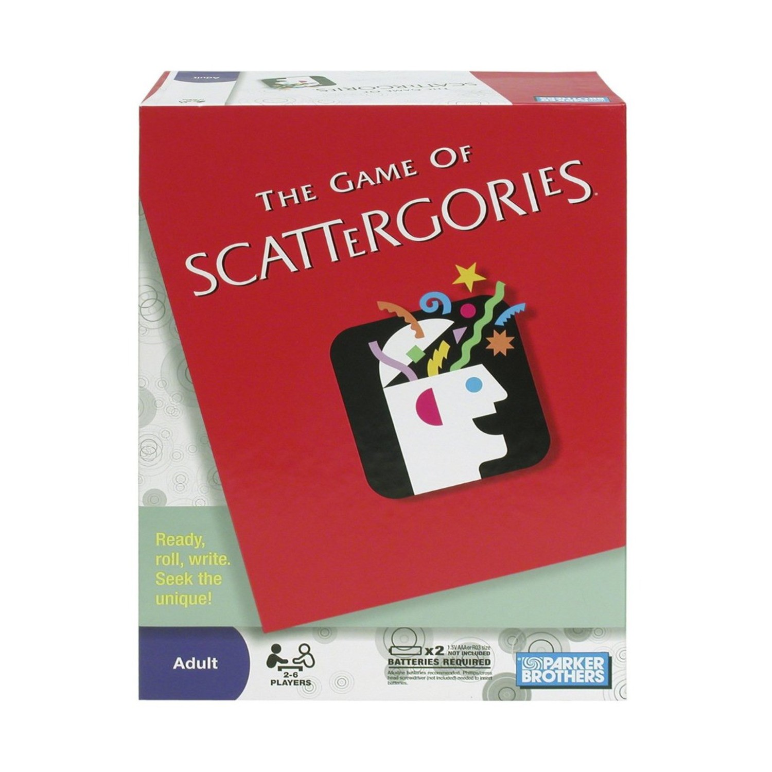 Parker Bros Boardgame Scattergories Box VG/EX