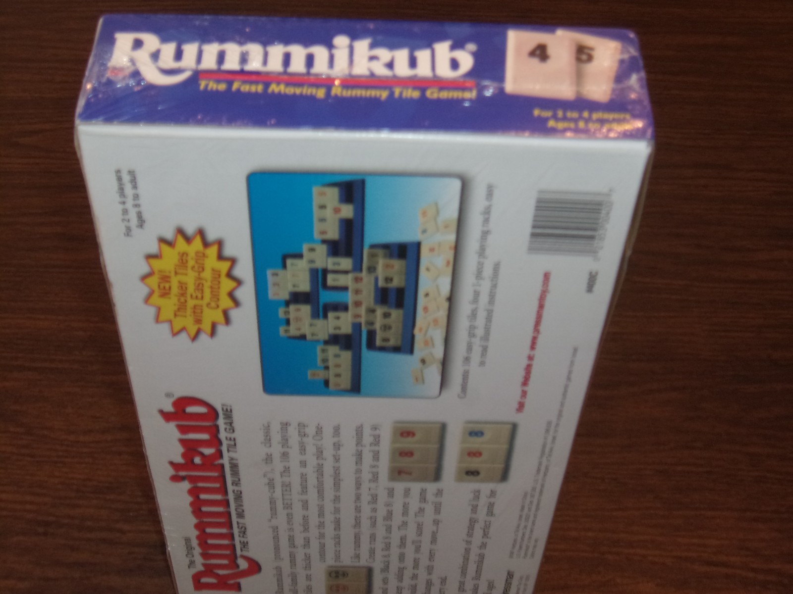 NIB 1997 The Original Rummikub The Fast Moving Rummy Tile Game by Pressman