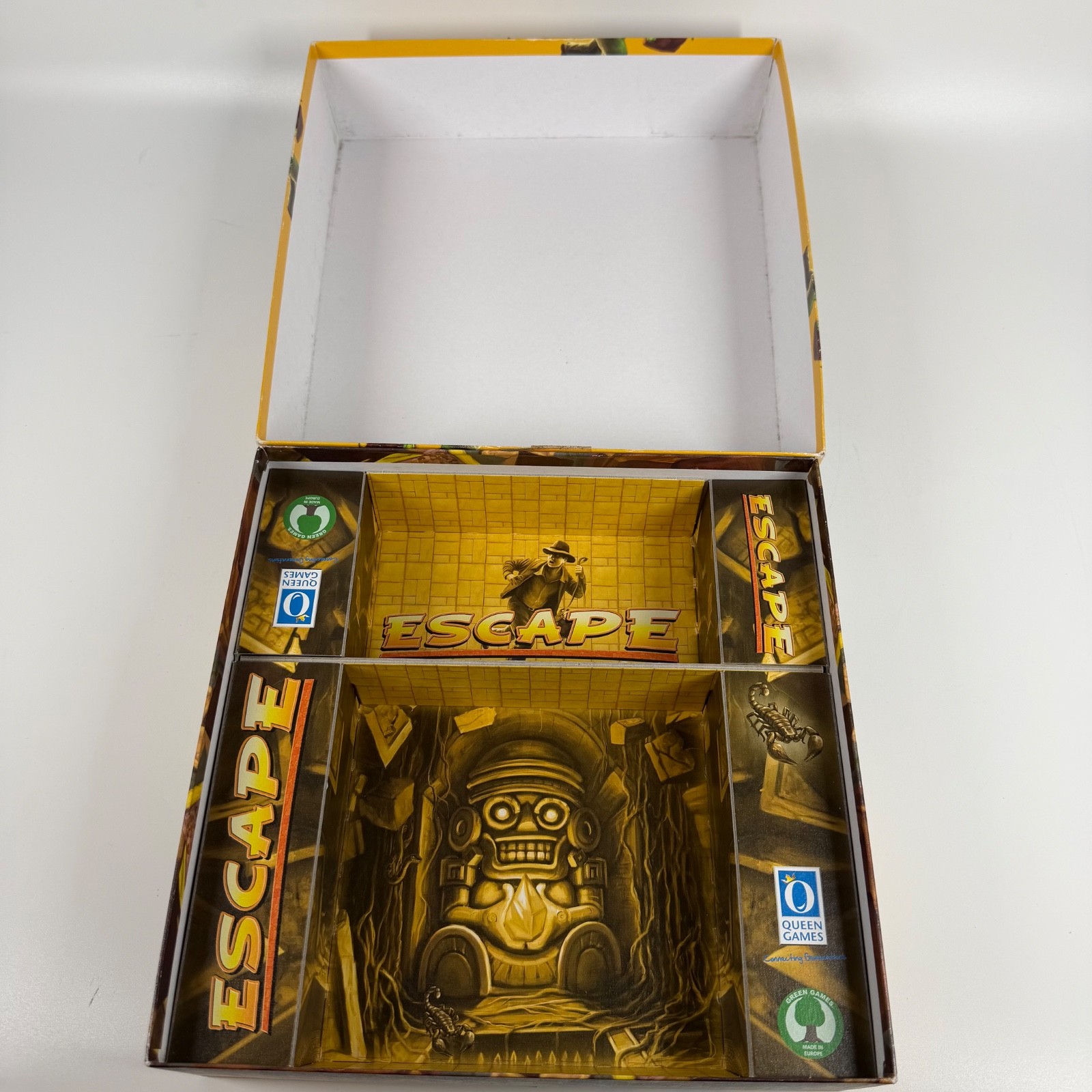 The Curse of the Temple Queen Games Incomplete Missing Dice & Timer