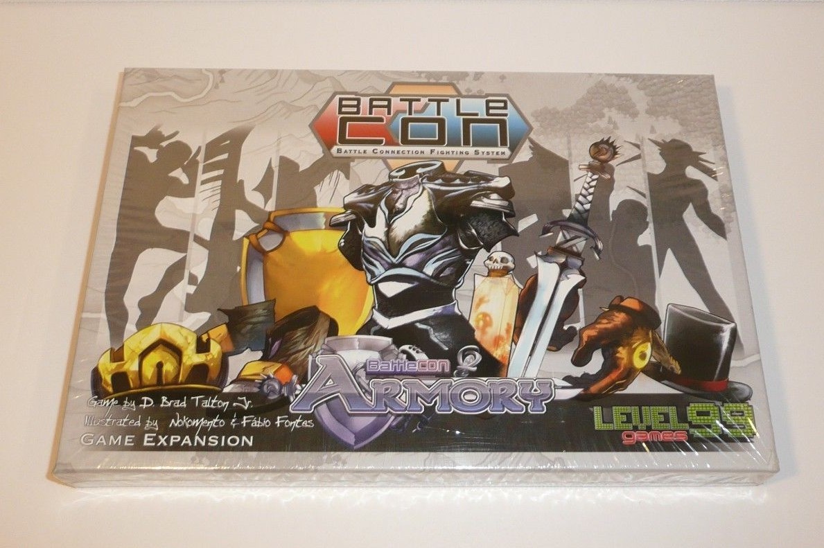 BattleCON Armory Game Expansion Set Level 99 Games Battle Con SEALED