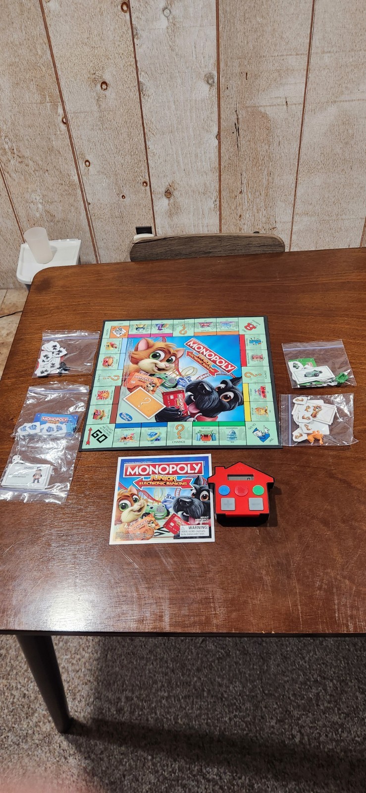 Monopoly Junior Electronic Banking Hasbro Kids Ages 5+ Property Trading Game