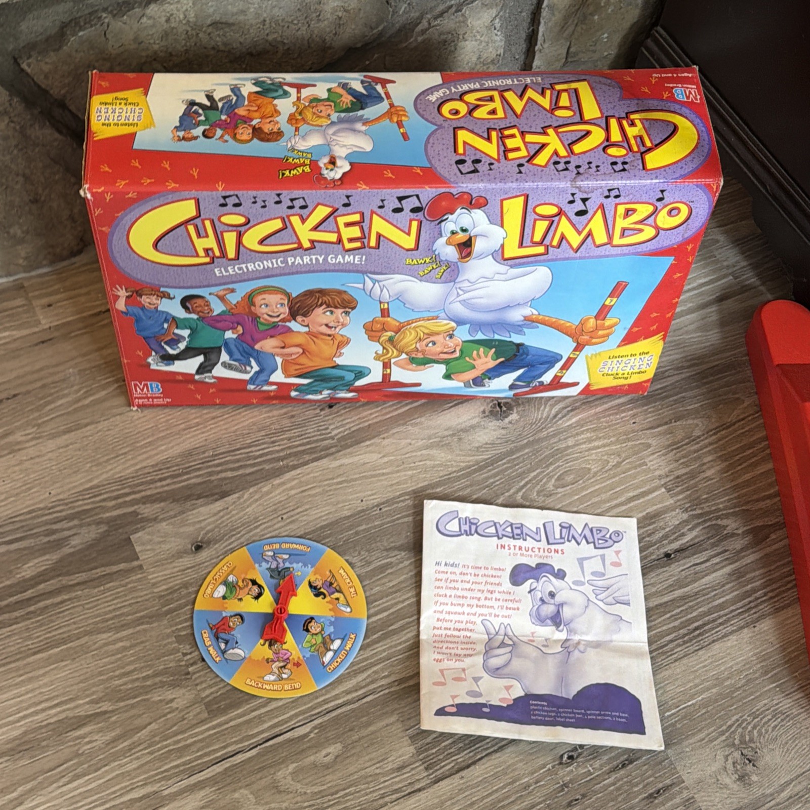 1994 Chicken Limbo Electronic Party Game Milton Bradley Complete WORKS SEE VIDEO