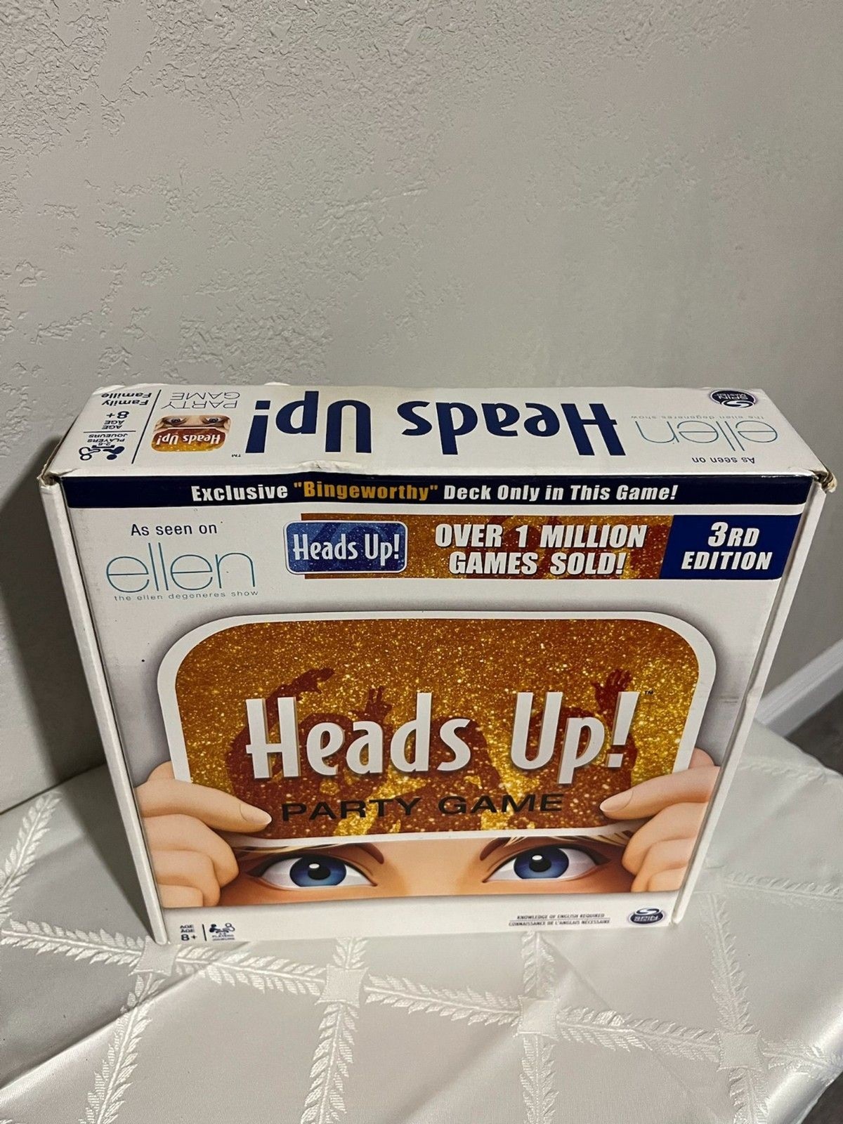 Heads Up Party Game – As seen on Ellen – 3rd Edition – New – Sealed