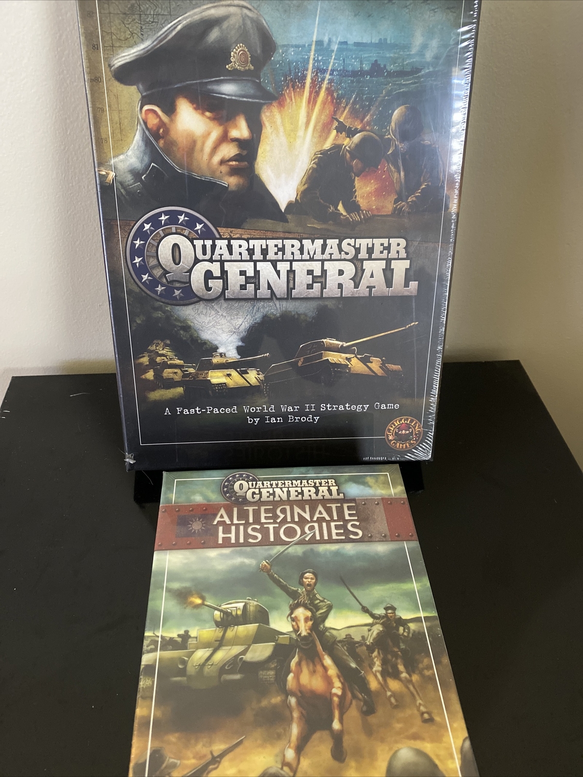 Quartermaster General + Alt. Histories Expansion WW2 strategy game New & Sealed