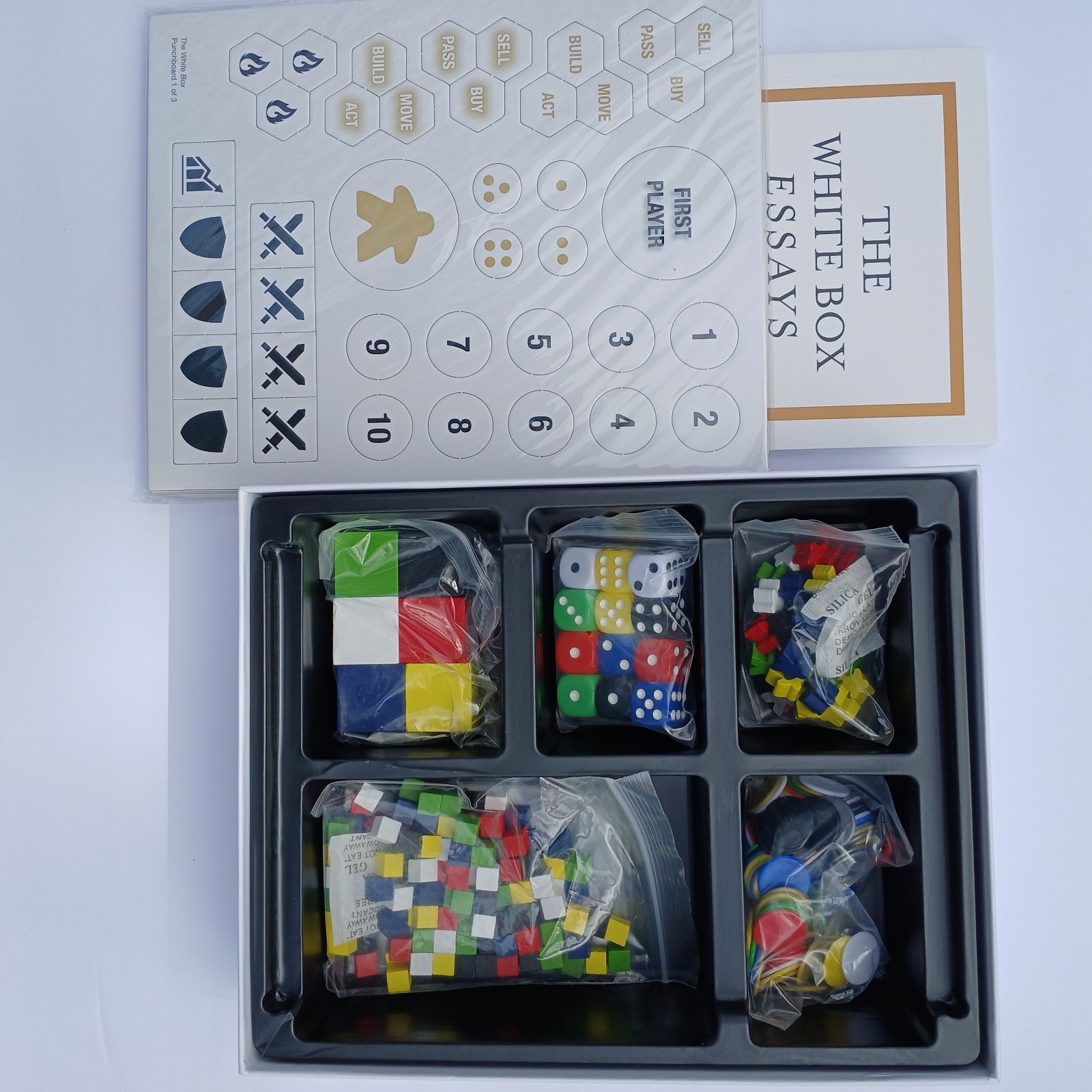 The White Box (A Game Design Workshop in a Box) Atlas Games New Open Box