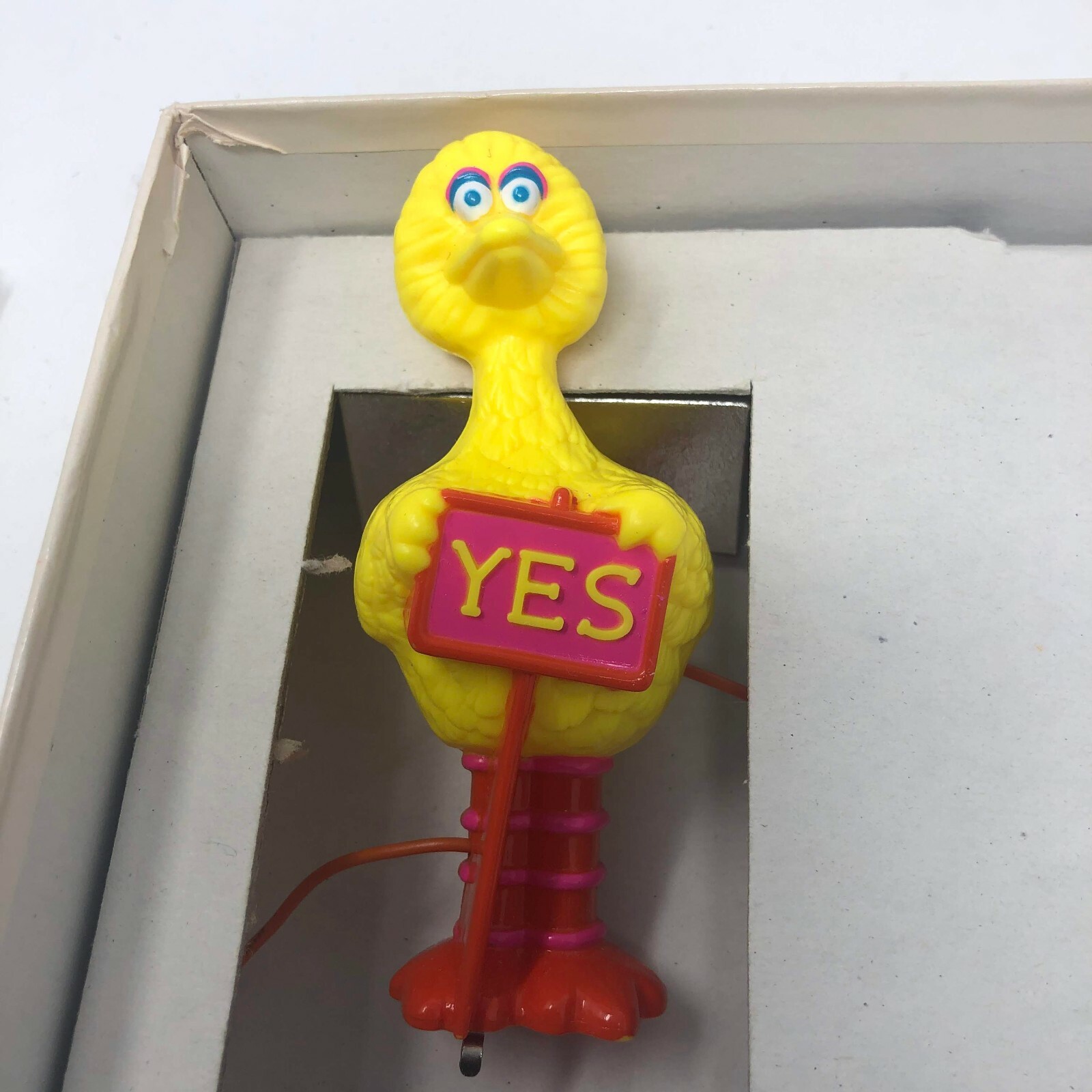Vintage 1986 Sesame Street Light and Learn Letter & Number Matching Game – Works