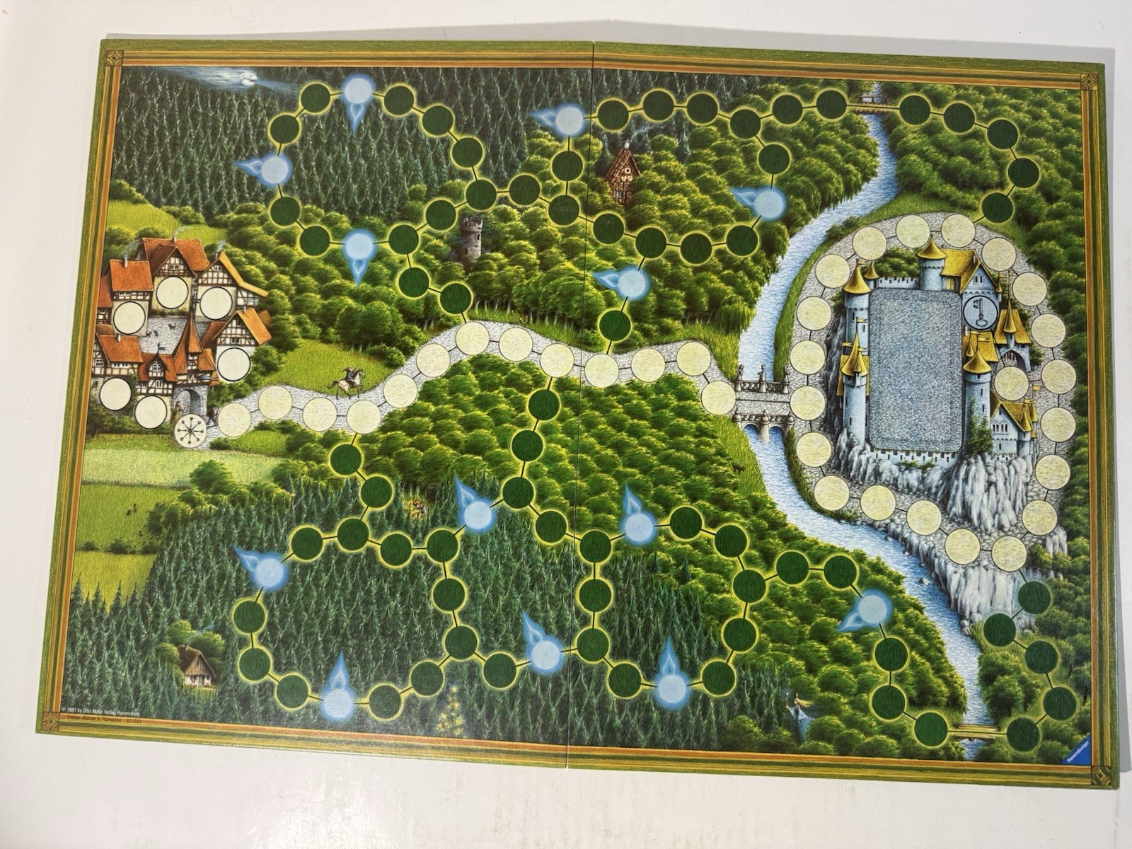 Enchanted Forest Board Game 1982 Ravensburger Complete West Germany Vintage