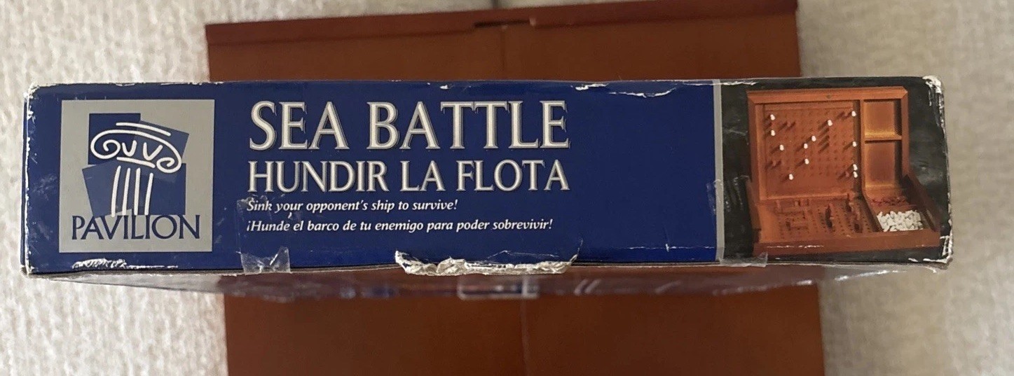 Pavilion Boardgame Sea Battle Limited Edition Game