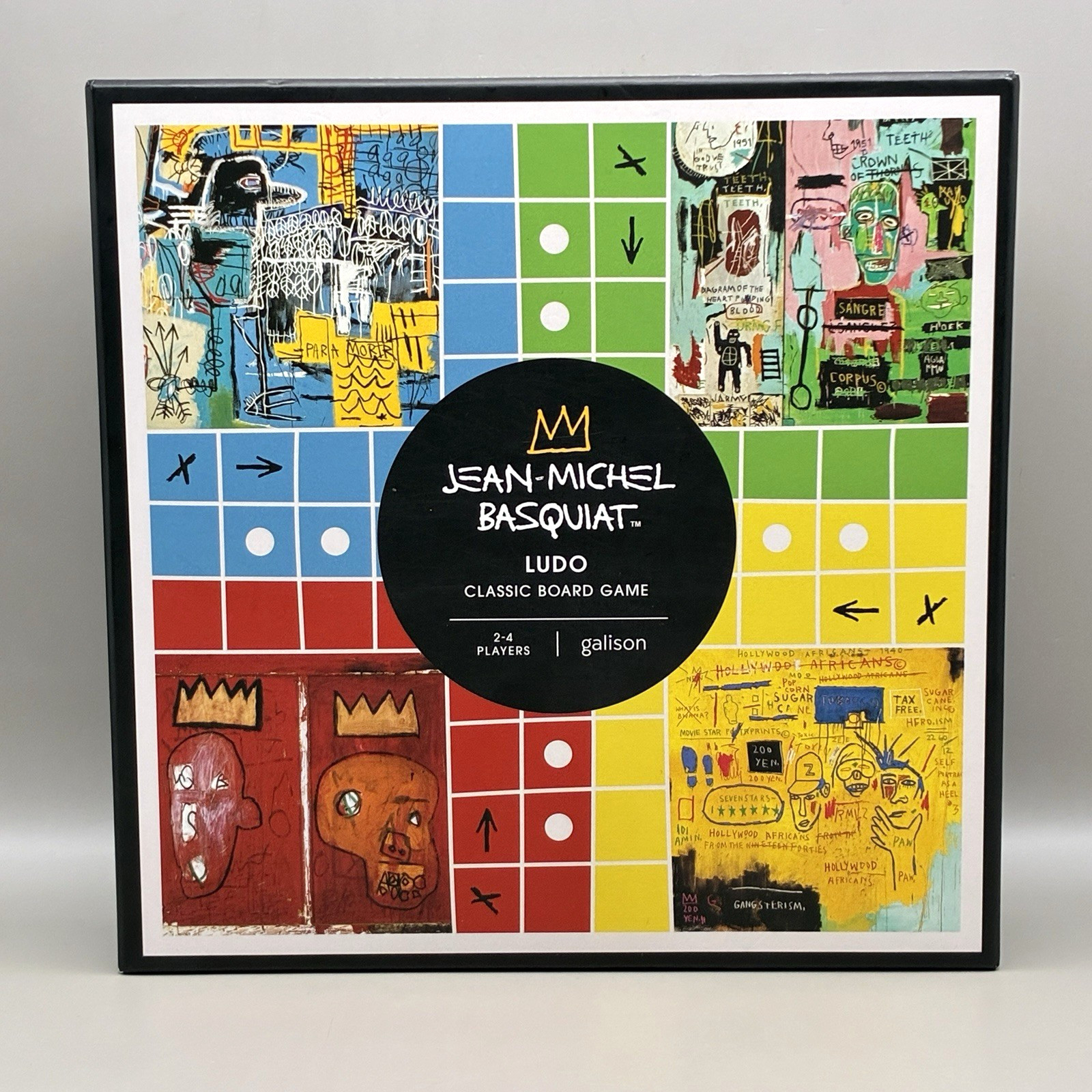 Jean-Michel Basquiat Ludo Classic Board Game 2024 Galison NEW SEALED