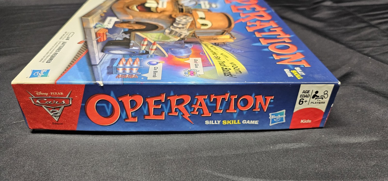 2011 Operation Game Disney Pixar Cars 2 Edition by Hasbro – Board Game COMPLETE