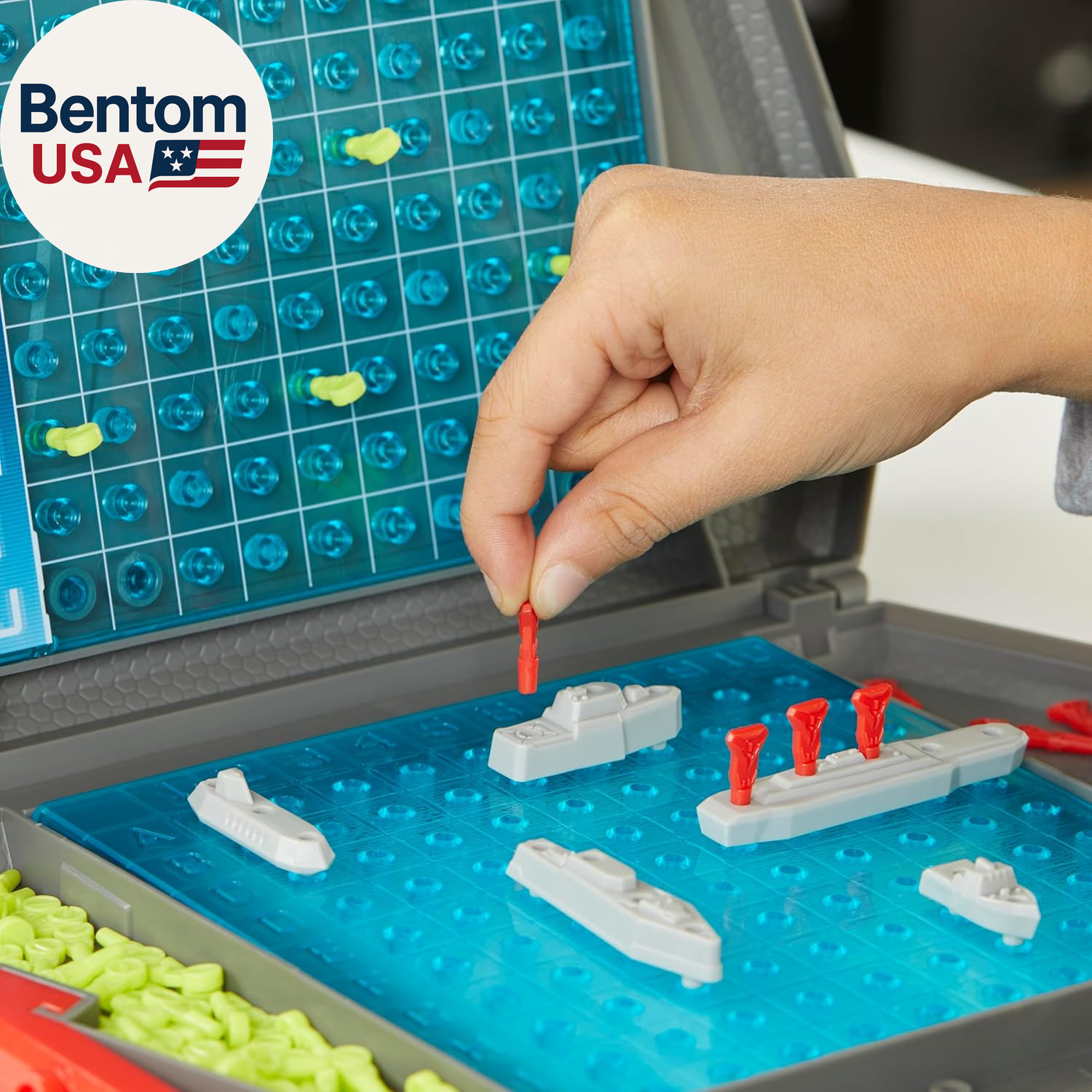 Battleship Classic Board Game, Strategy Game for Kids Ages 7 and Up, Fun for 2 P