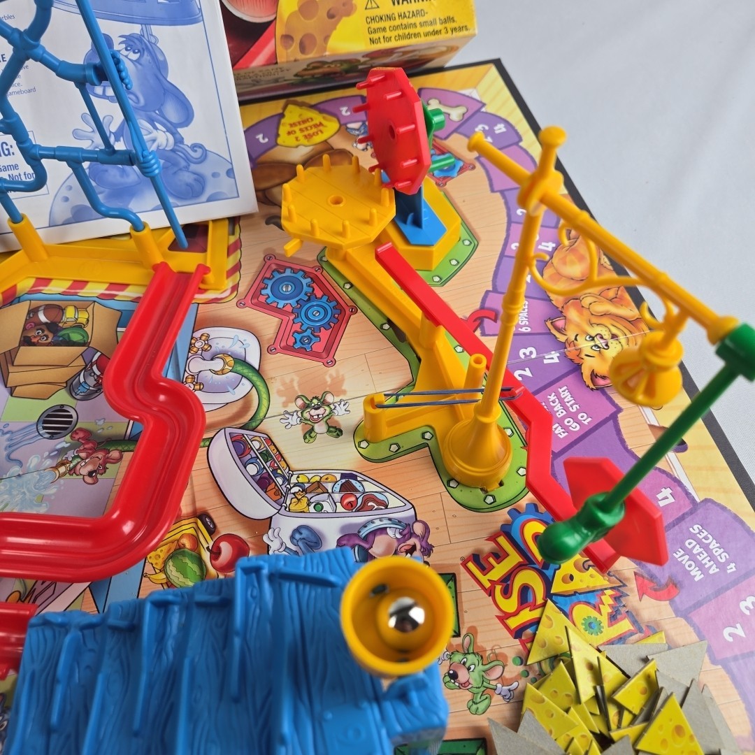 Mouse Trap Board Game 2005 Milton Bradley Hasbro Complete #04657 Vintage