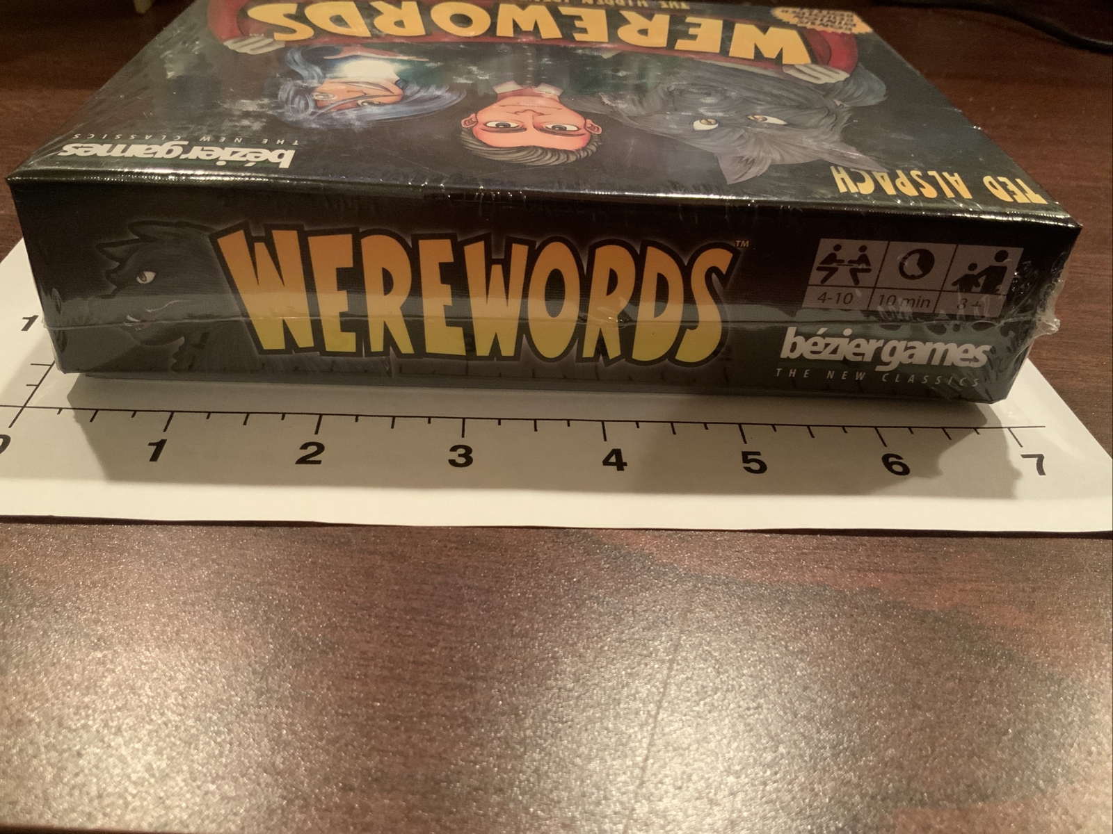 SEALED 2017 BEZIER GAMES WEREWORDS HIDDEN IDENTITY WORD BOARD GAME