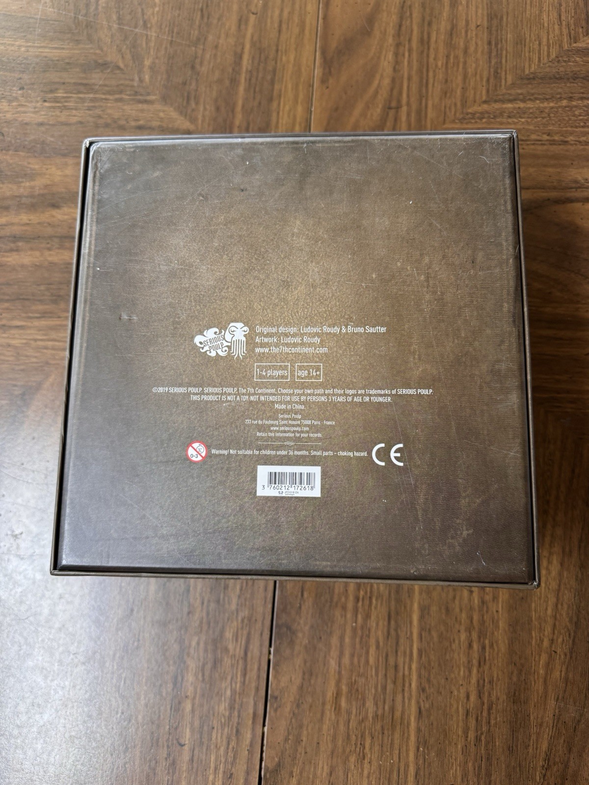 The 7th Continent Board Game 2019 Classic Edition VG 100% Complete