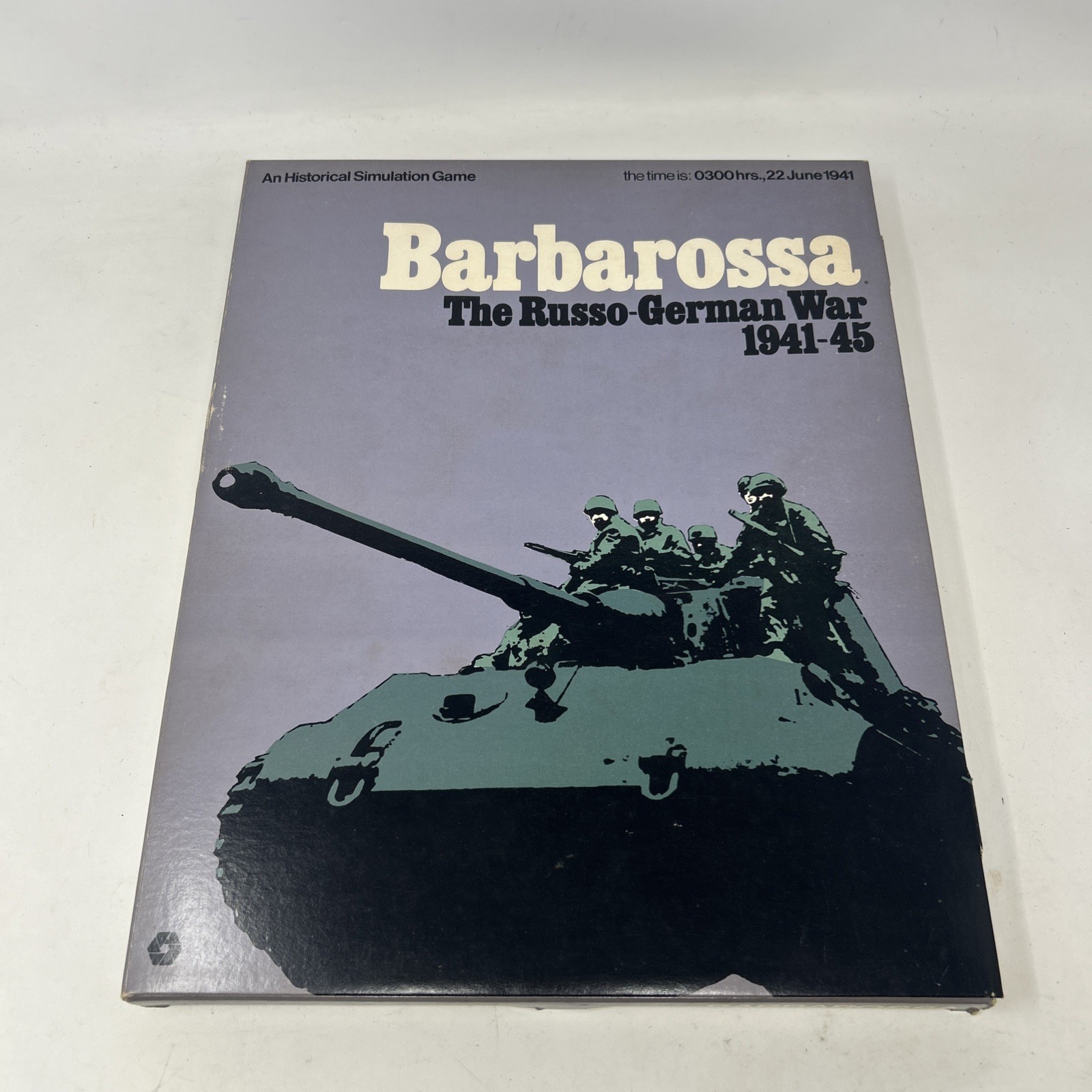 SPI BARBAROSSA THE RUSSO GERMAN WAR 1941-45 Punched 1972 Copy