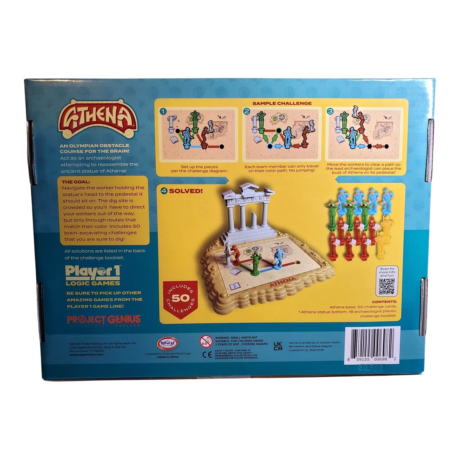 Athena Board Game – 1 Player