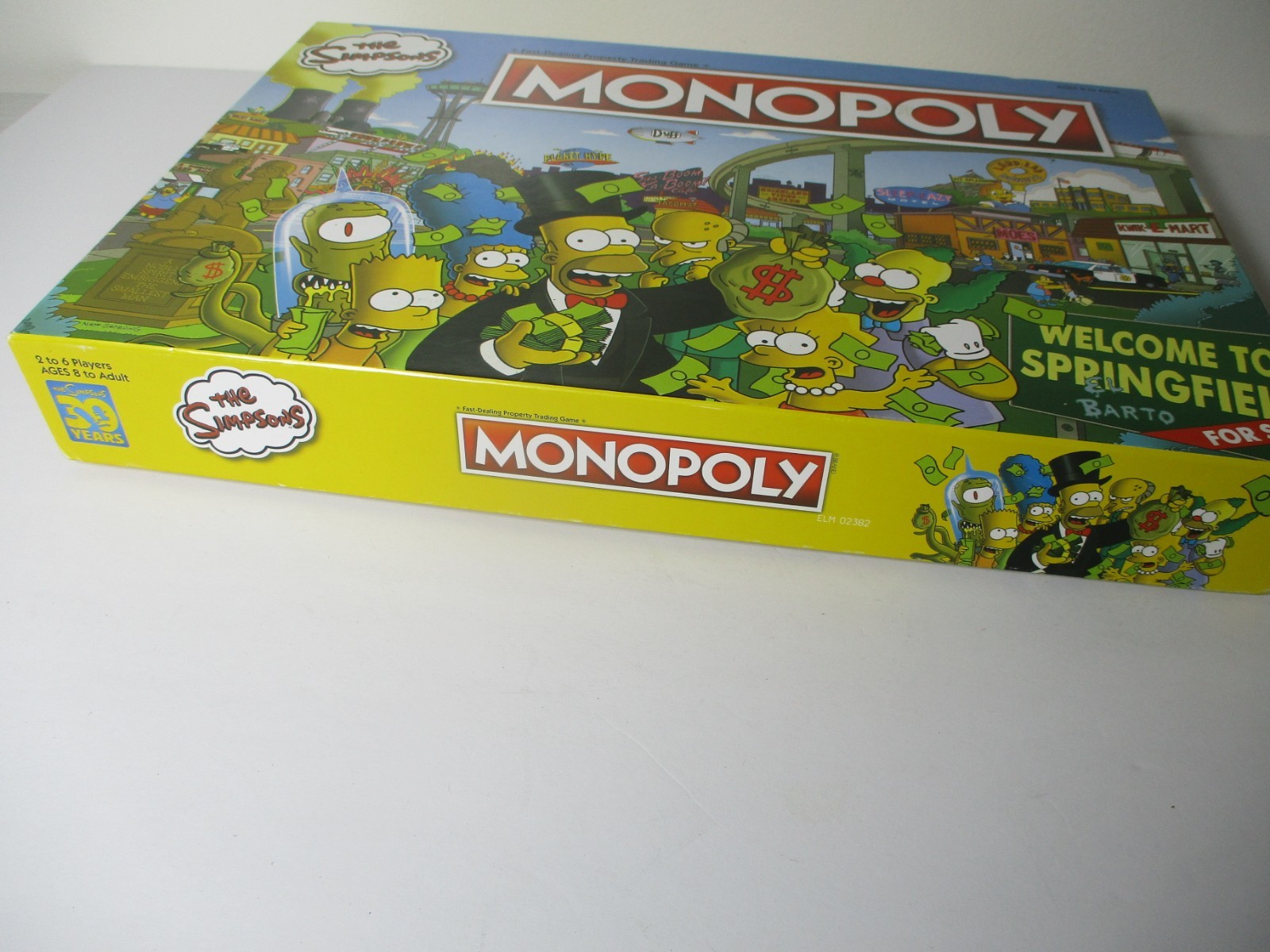 Monopoly The Simpsons 30 Years USAOPOLY 2019 Golden Tokens COMPLETE VERY GOOD