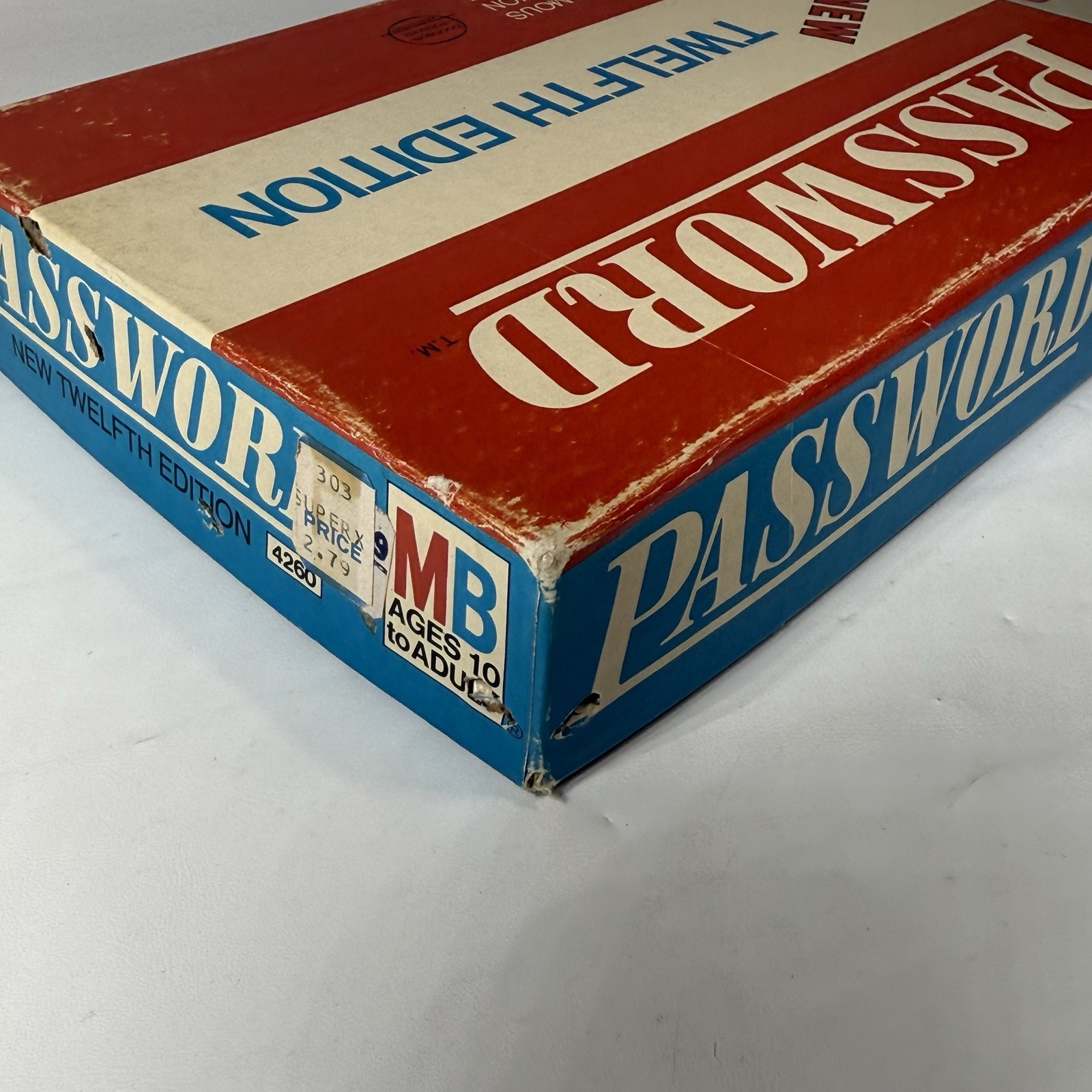 VINTAGE Password 12th Edition COMPLETE Milton Bradley 1970 Game #4260