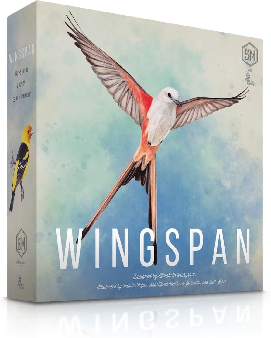 Wingspan Base Game by Elizabeth Hargrave | A Relaxing, Strategy Board Game A…